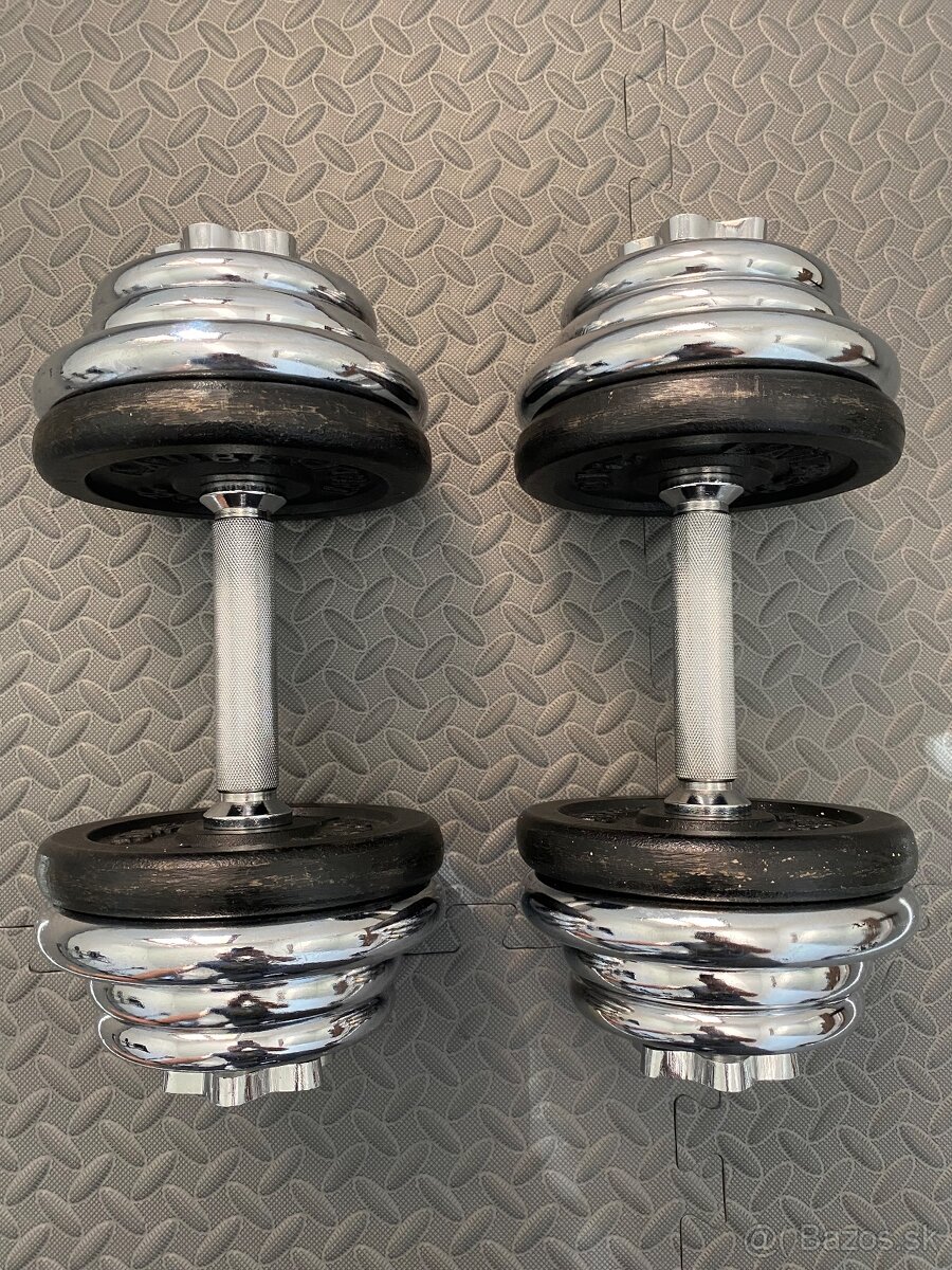 Jednoručky 2x15kg