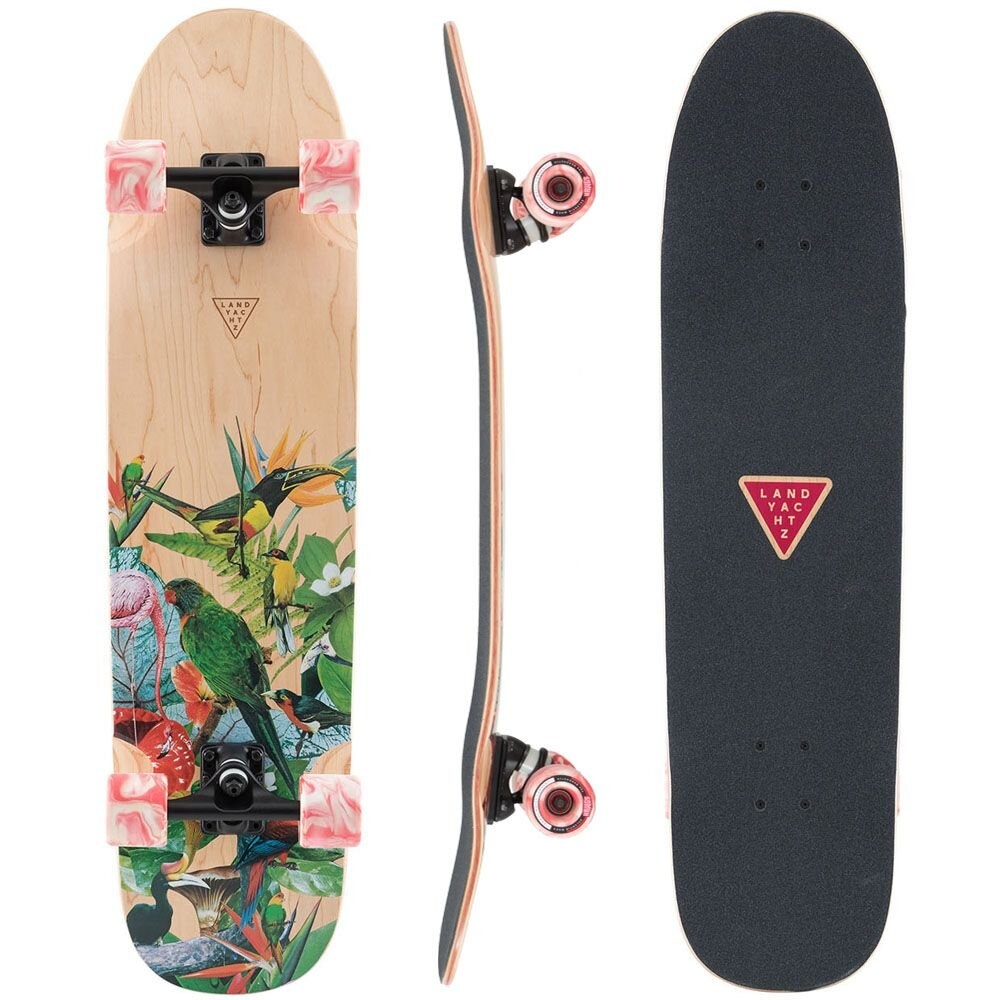 Landyachtz Rally Cat Paradise cruiser longboard skate board
