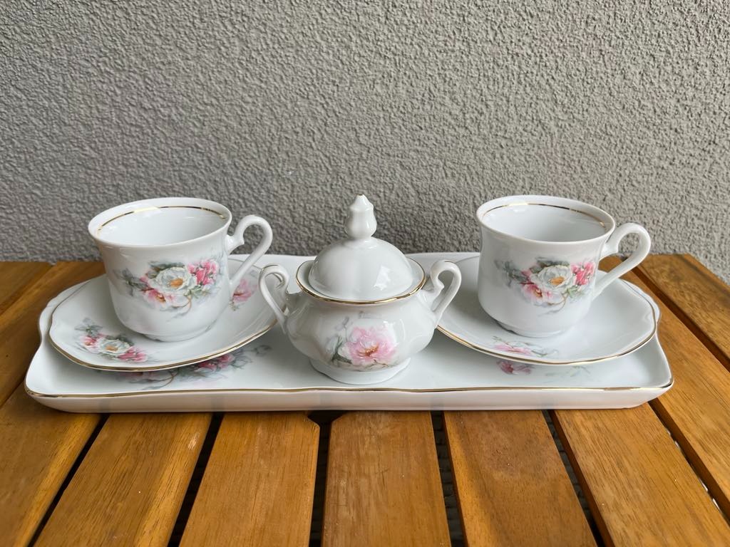 Čajový porcelánový set Leander 1946