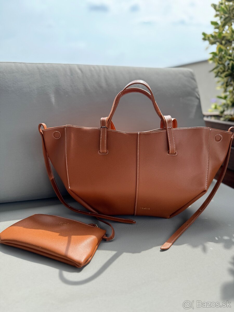 Polene cyme taupe , white, camel