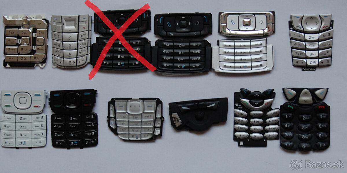 NOVE rôzne Nokia klávesnice č2
