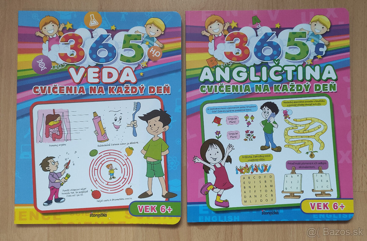 Cvičenia na každý deň - Veda/Angličtina - Stonožka