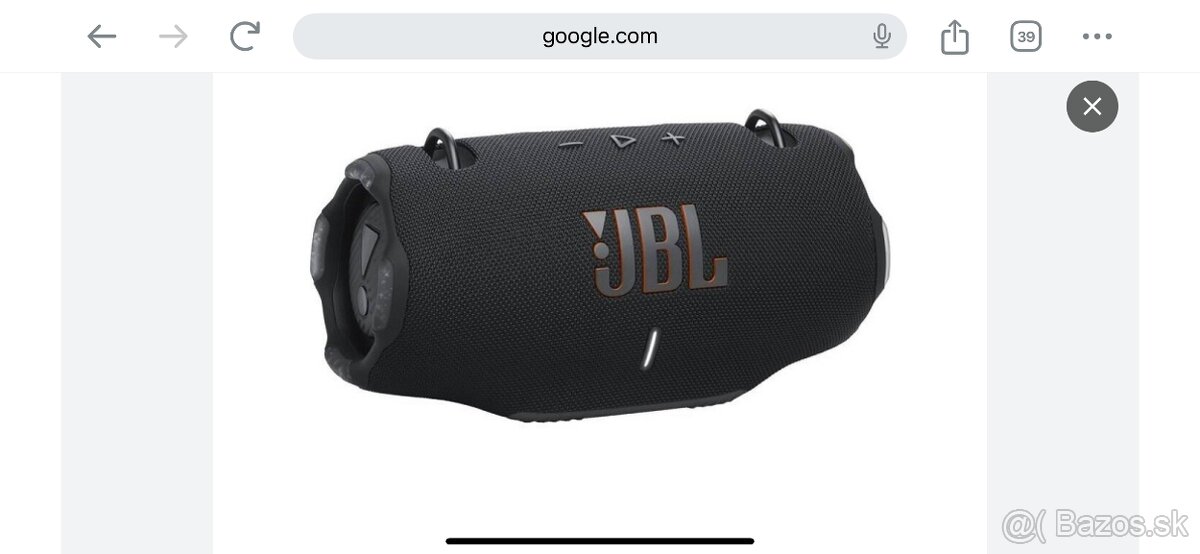Predám JBL xtreme 4 Black 100W