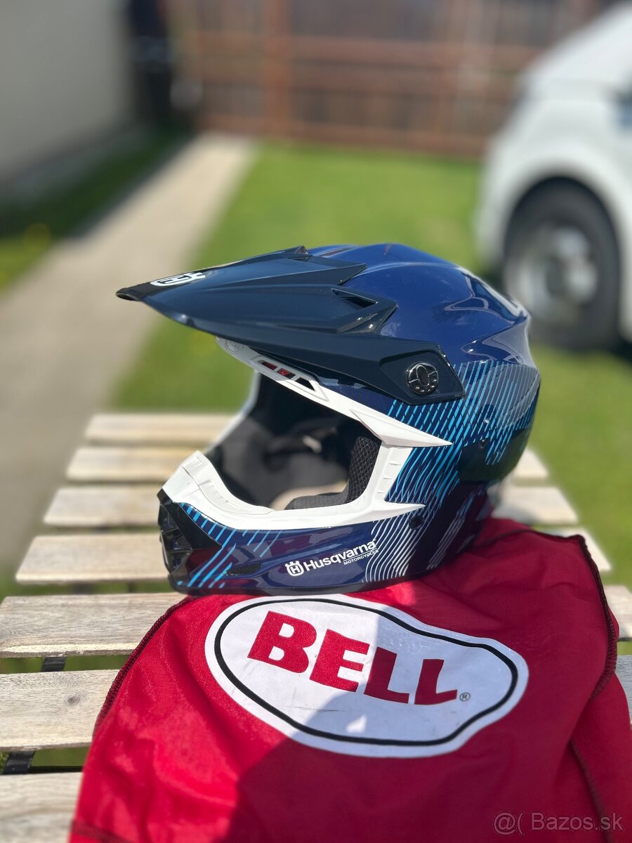 Bell Husqvarna 9S Flex Railed XL 60-61 cm