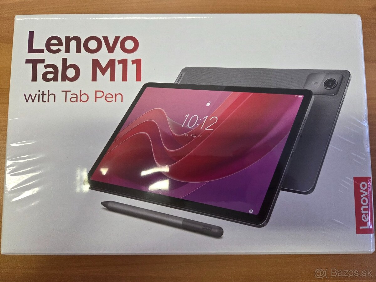 Lenovo Tab M11 tablet s perom, nový, nerozbalený 8+128gb