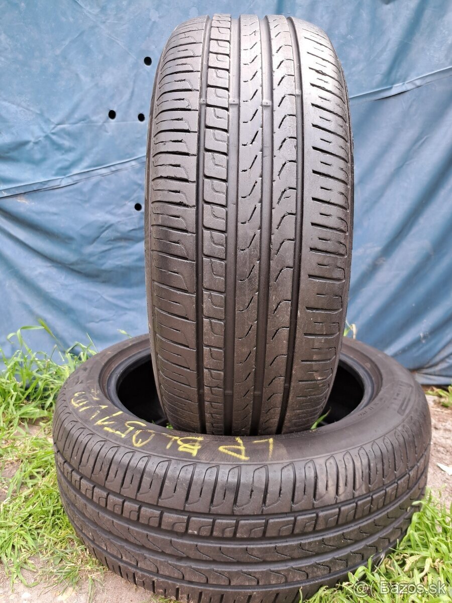 Ponúkam 2 letné pneumatiky Pirelli Cinturato 225/50 R18