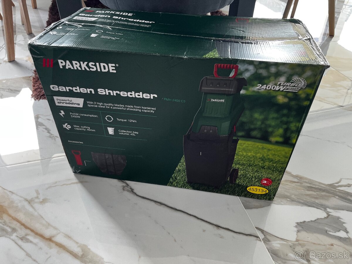 Záhradný drvič PARKSIDE PHM 2400 C3