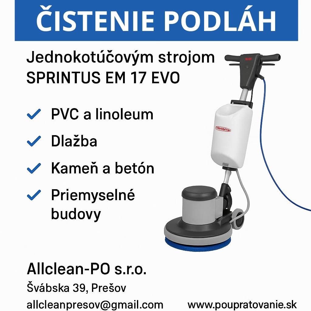 Hľbkové čistenie podláh