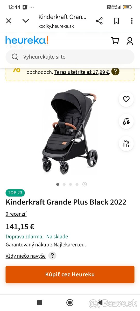 Športový kočík