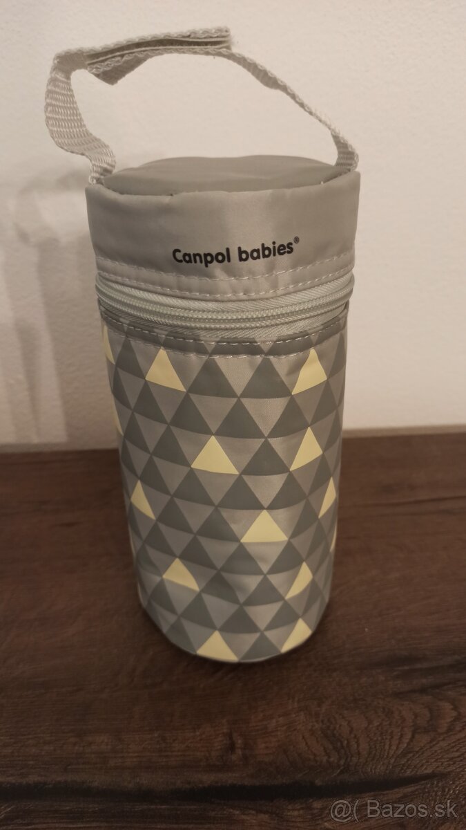 Canpol Babies termoobal na fľašu mäkký Retro