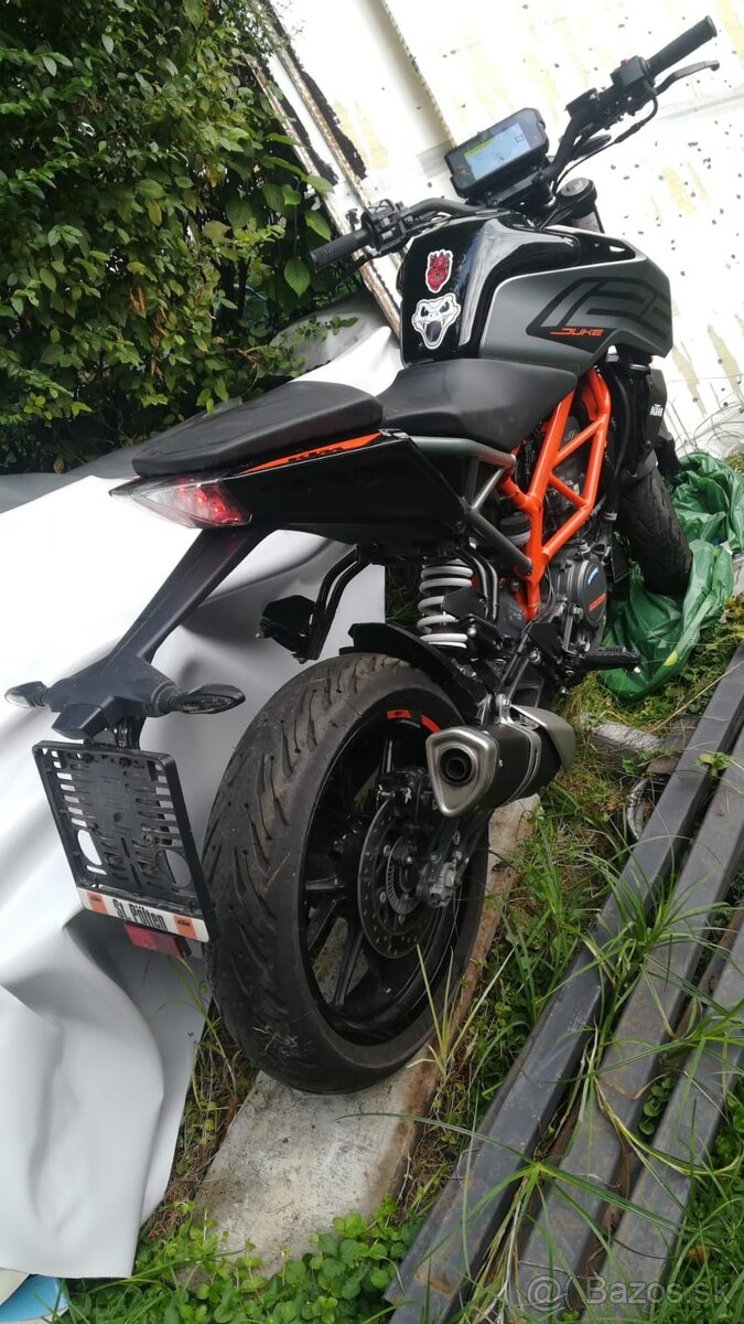 Predam KTM 125 Duke silver