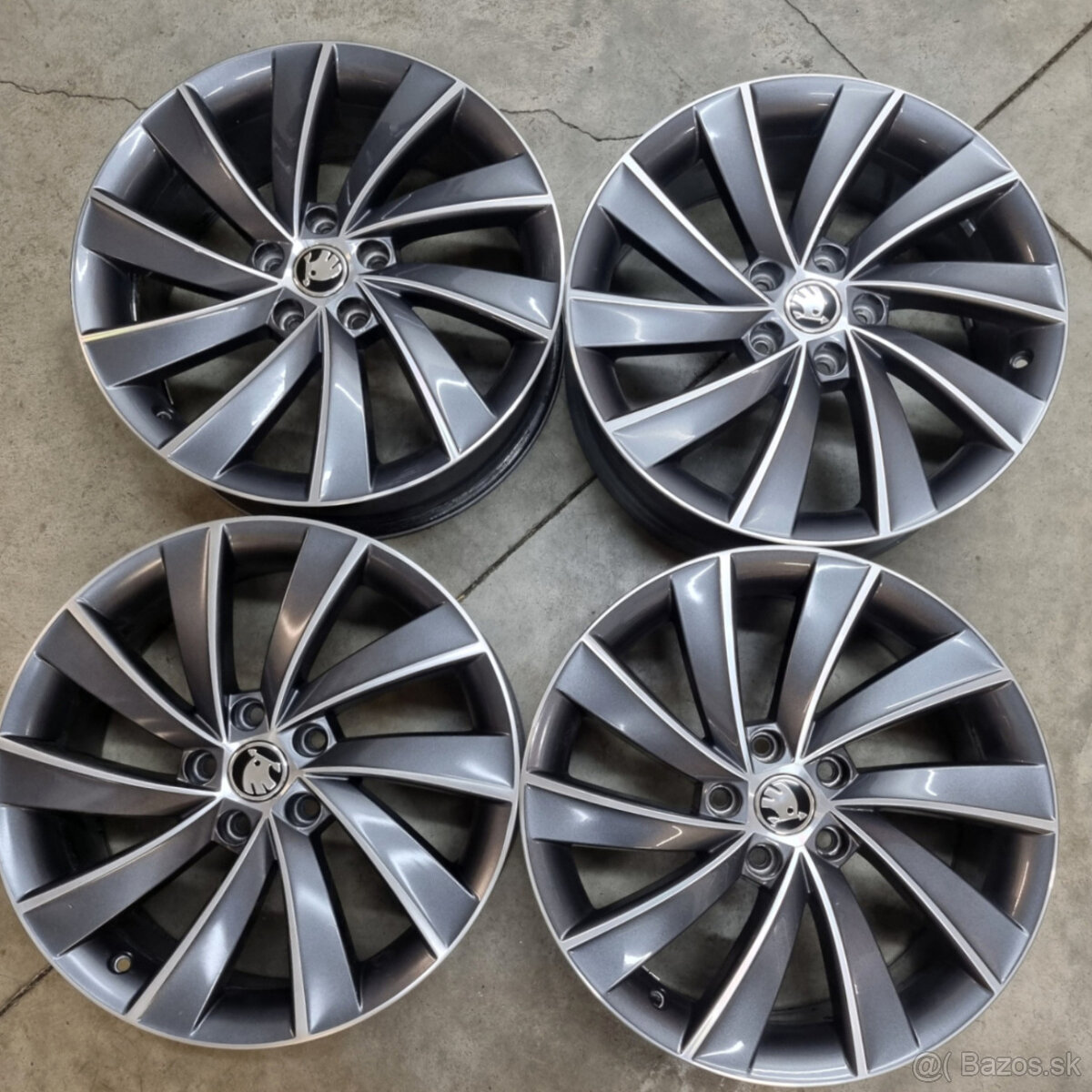 Hliníkové Škoda disky 5x112 R18 7,5J ET51