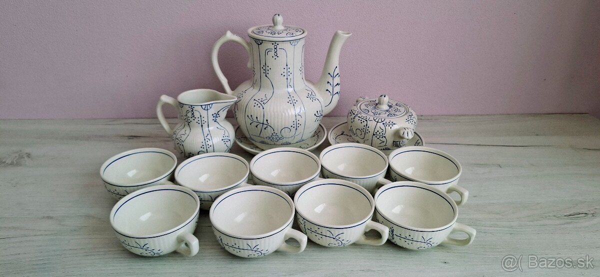 Retro čajová súprava