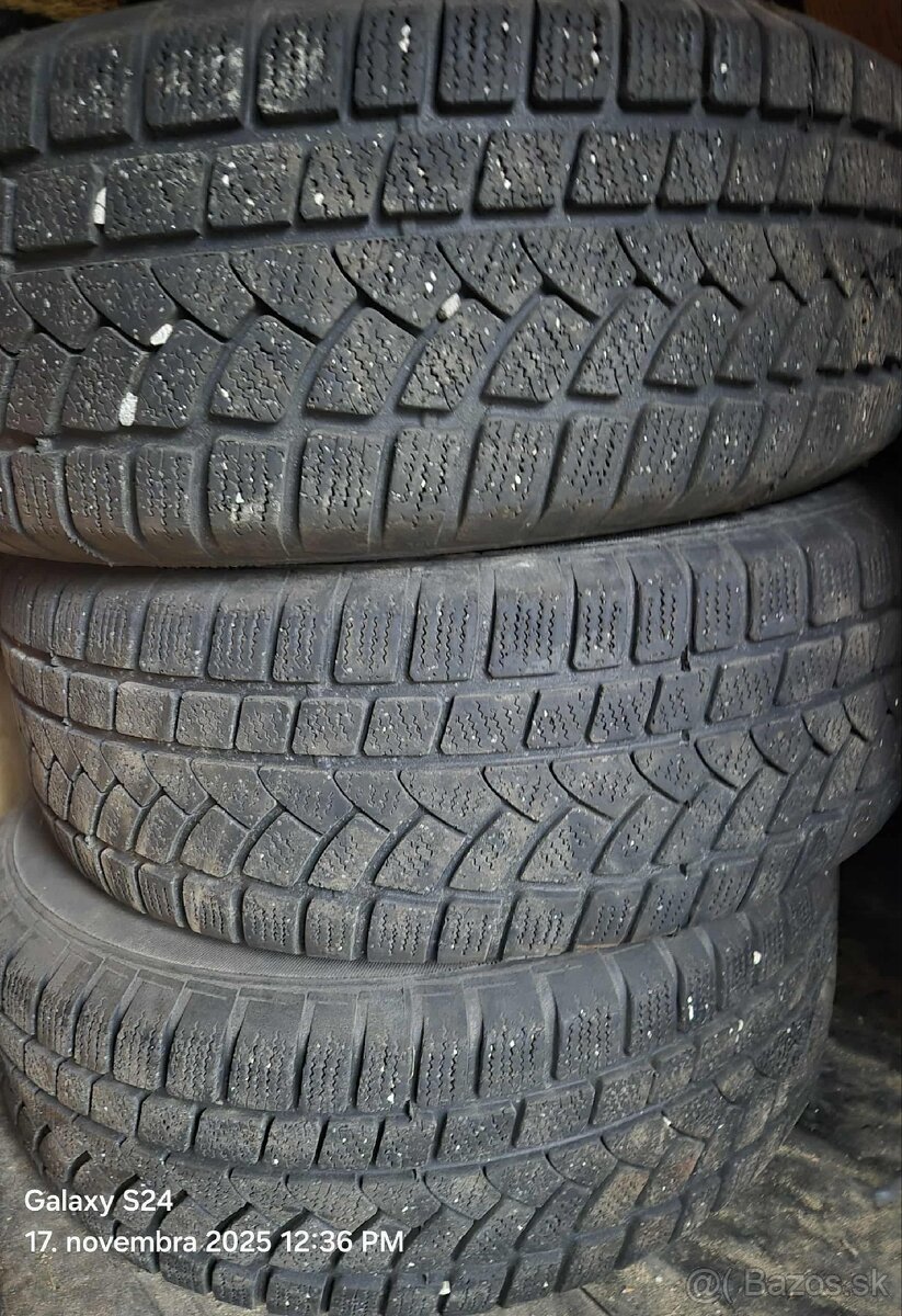 4ks komplet zimne kolesa 205/55R16 opel
