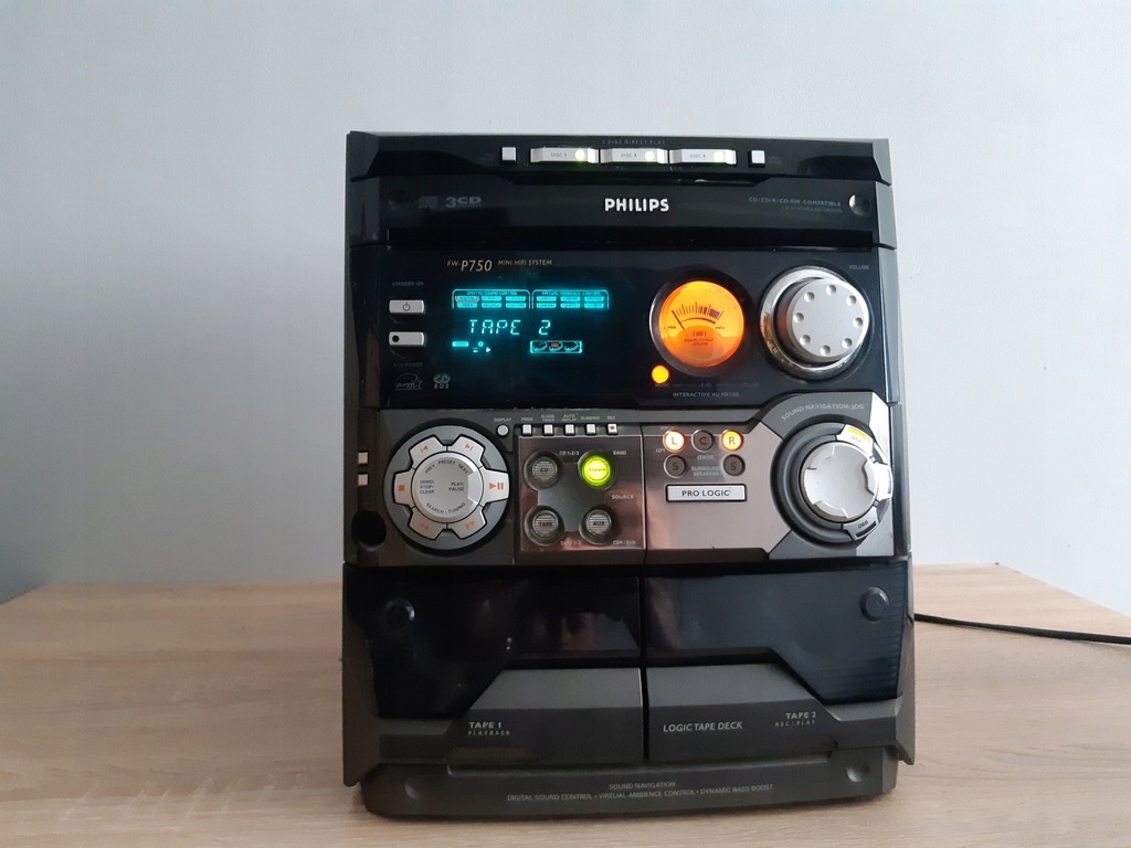 PHILPIS FW-P750 Perfektná veža 2x100 watt