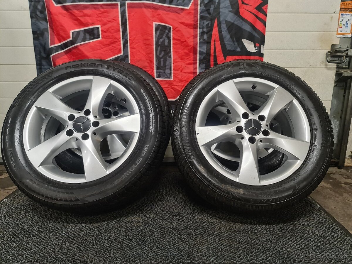 5x112 R17 M.B- VITO,V,VIANO + ZIMNE PNEU 225/55 R17