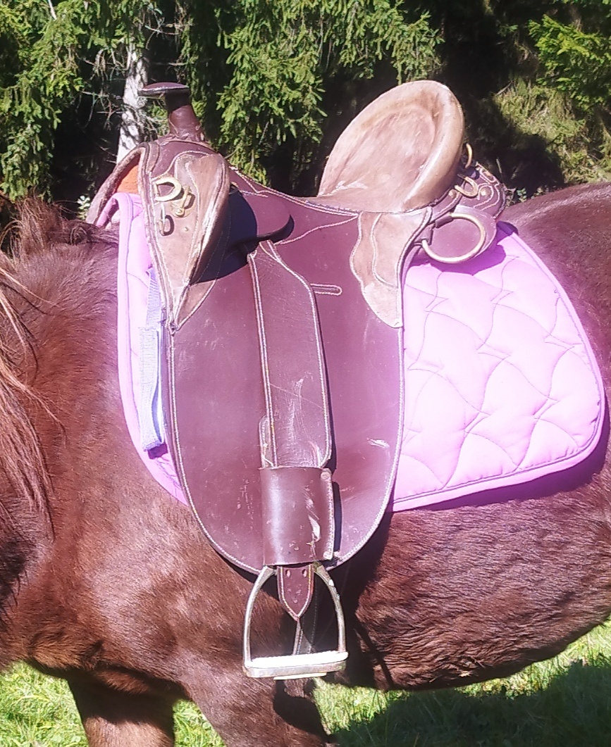Austrálske sedlo + western deka