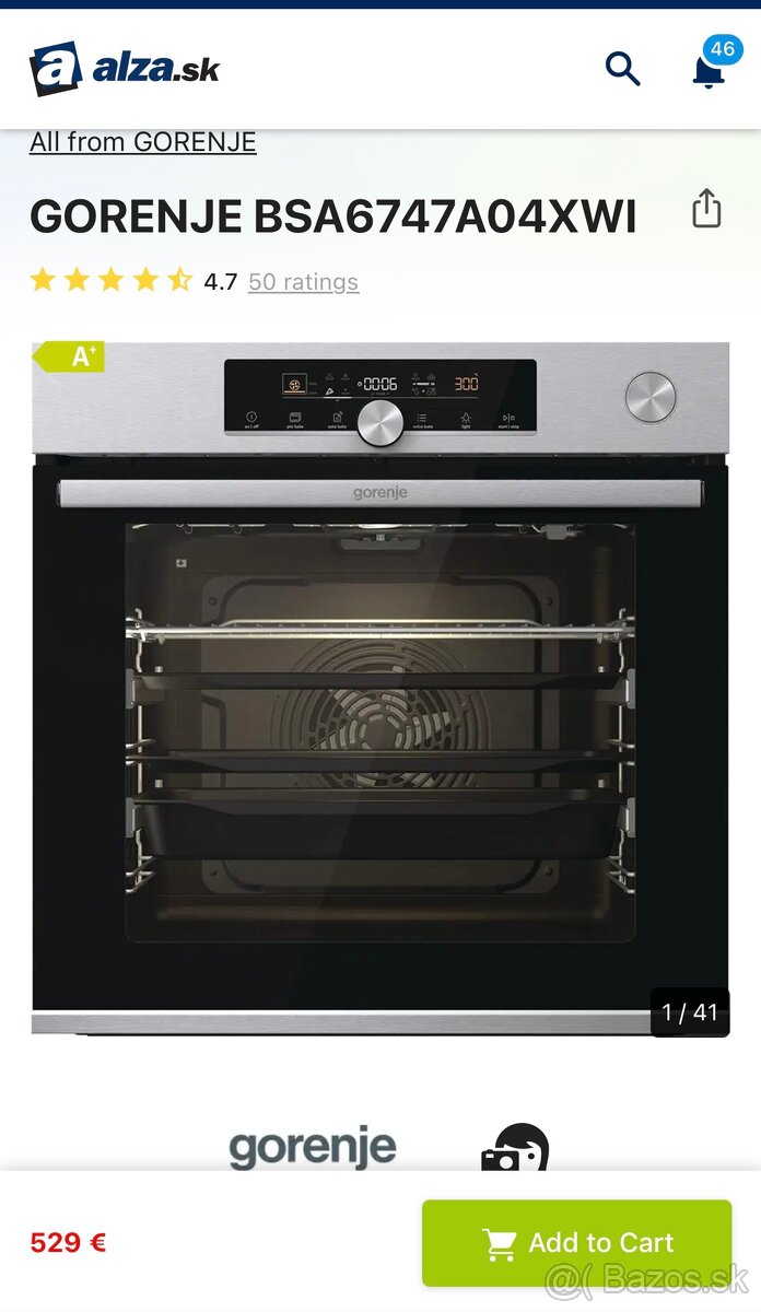 Predám nerozbalenú trúbu GORENJE