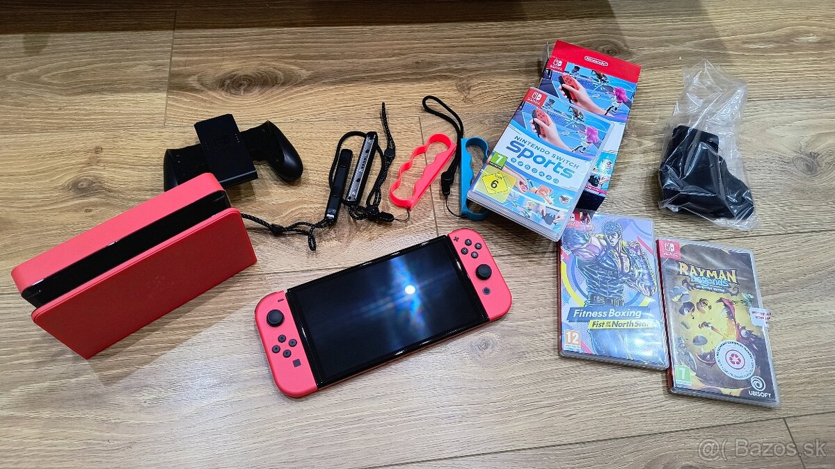 Nintendo Switch Oled Mario edition