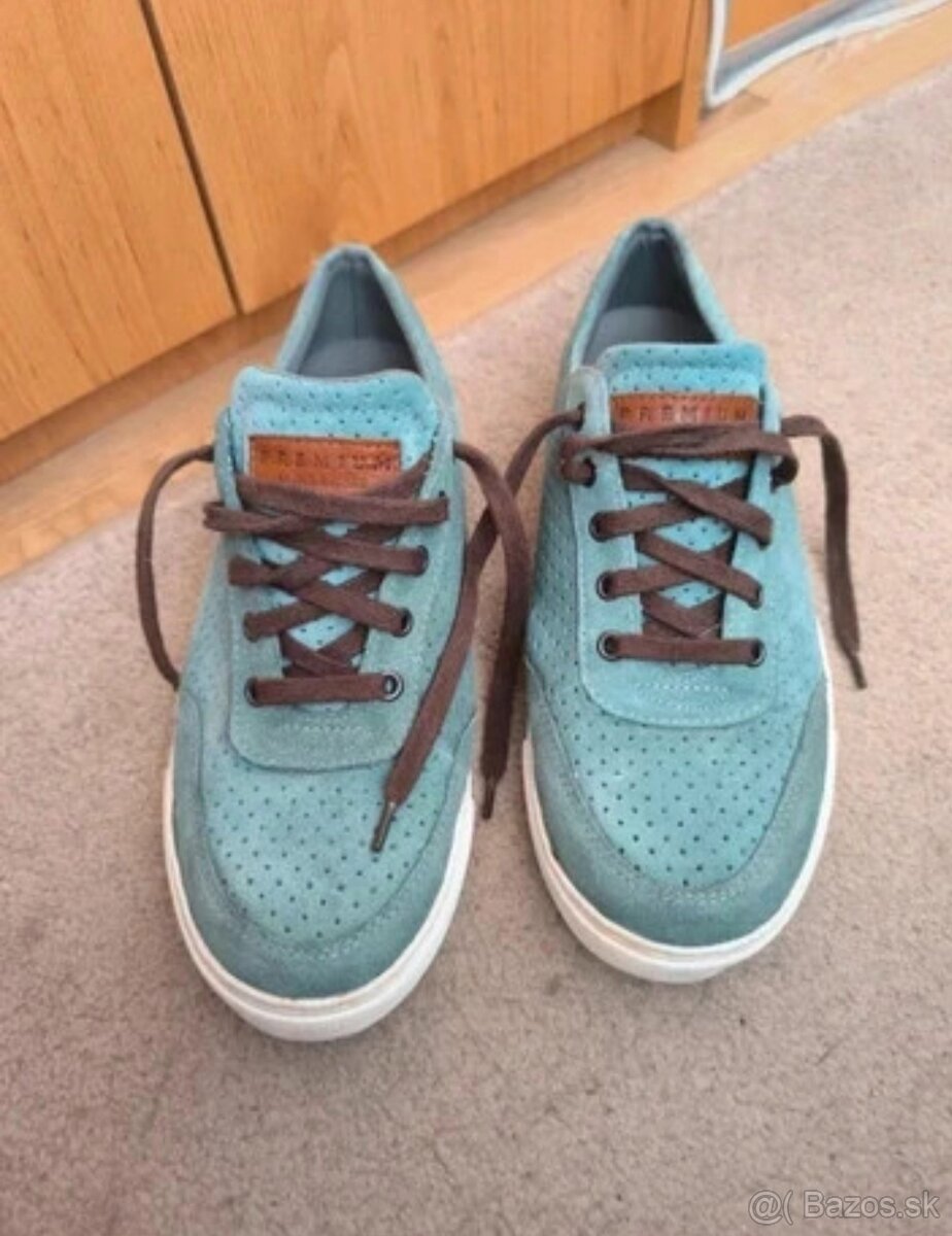 Pánske kožené topánky