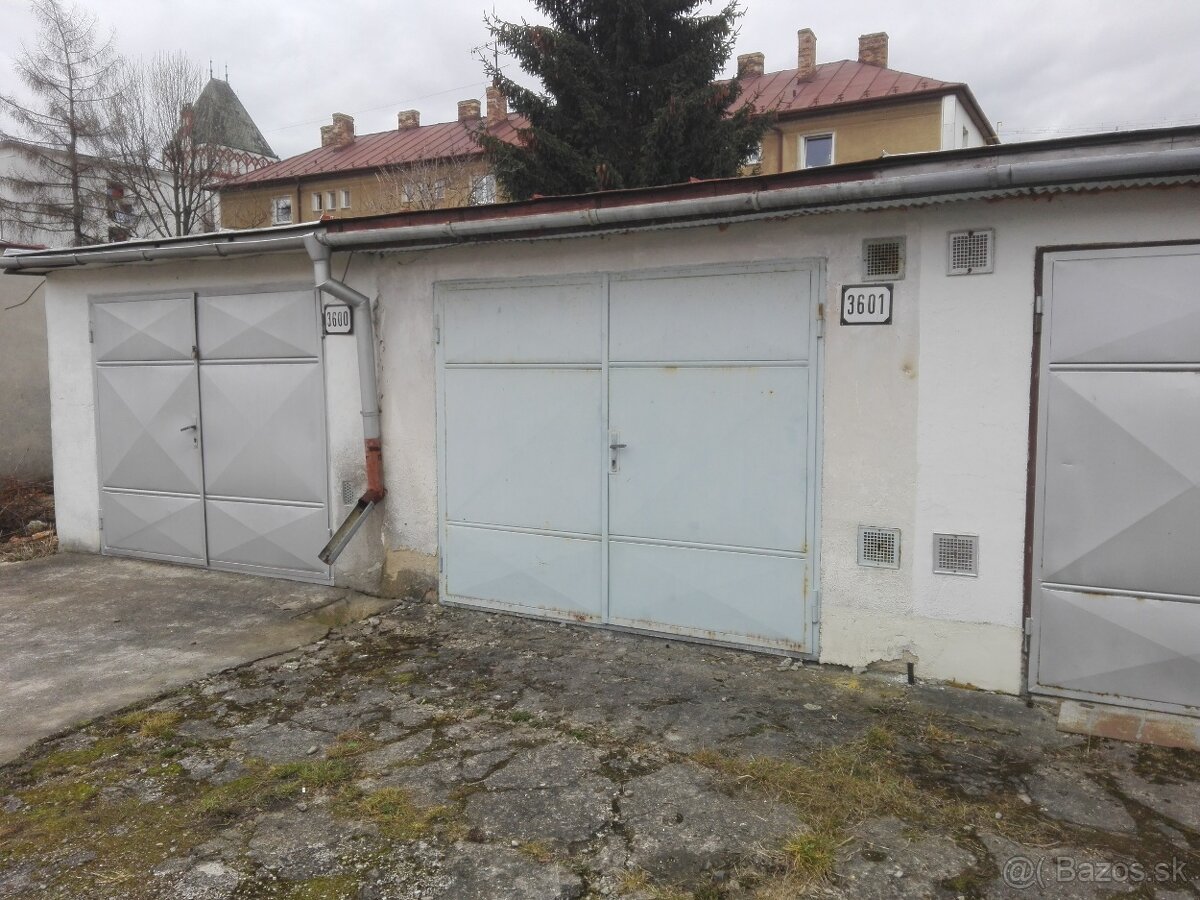 prenajmem garáž