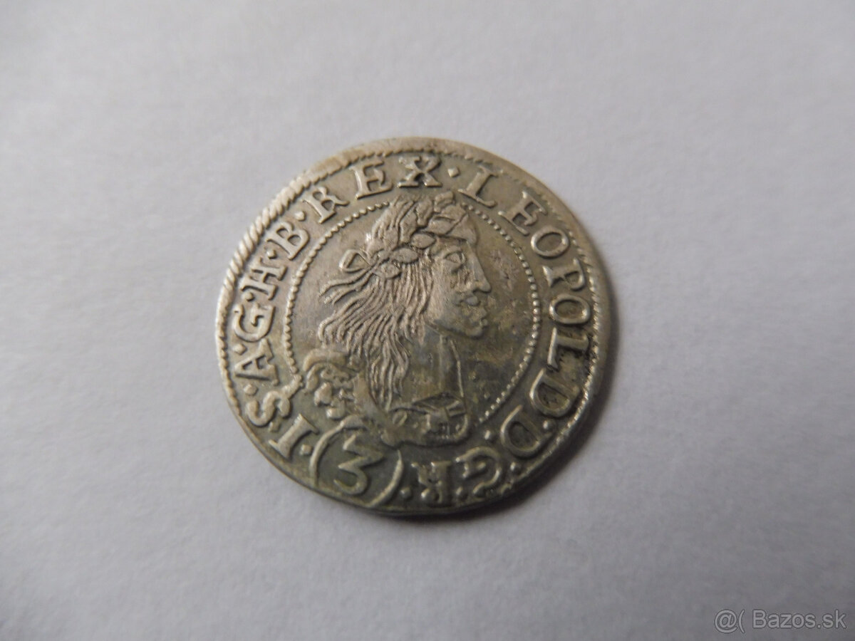 3 Kreutzer Leopold I. 1666KB