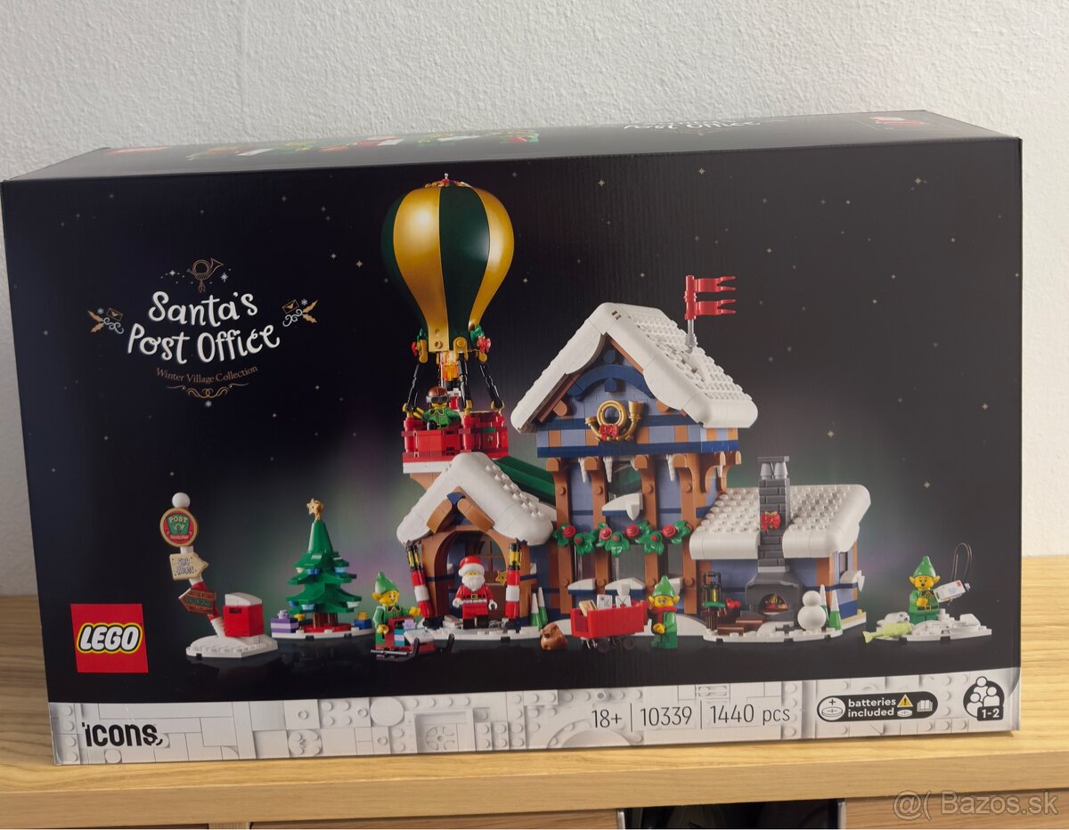 LEGO ICONS Santa pôst office 10339
