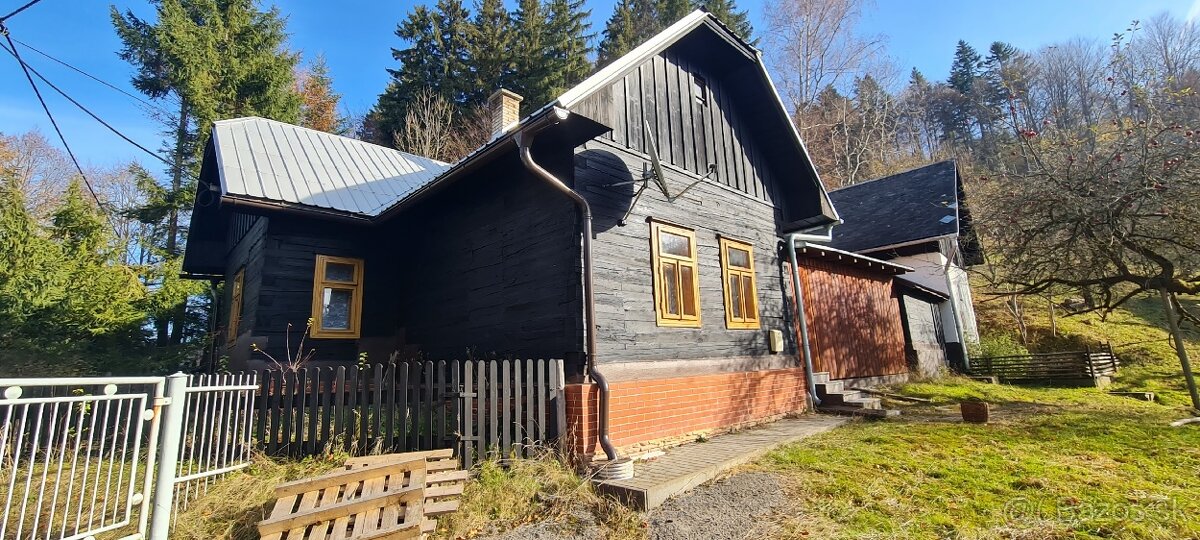 PREDÁME DREVENICU ( ROD. DOM - Veľkom Rovnom, okr. Bytča