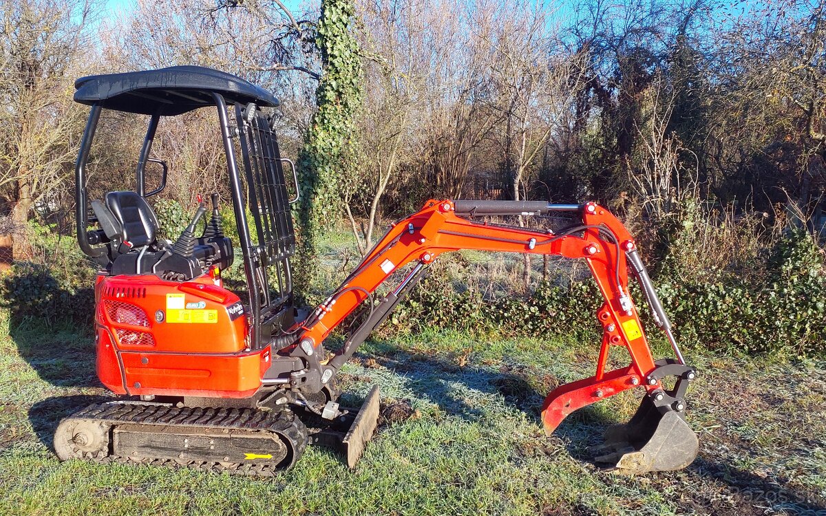 Minibager 1.7t na prenajom (okresy RV, RA, RS)