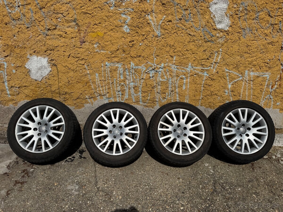 Audi R17 originál disky + pneu 225/50 R17