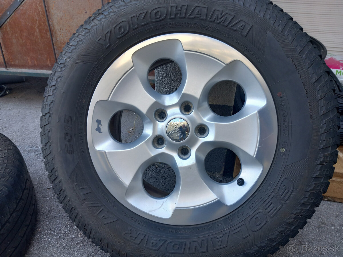 Jeep Wrangler Originalne disky R18