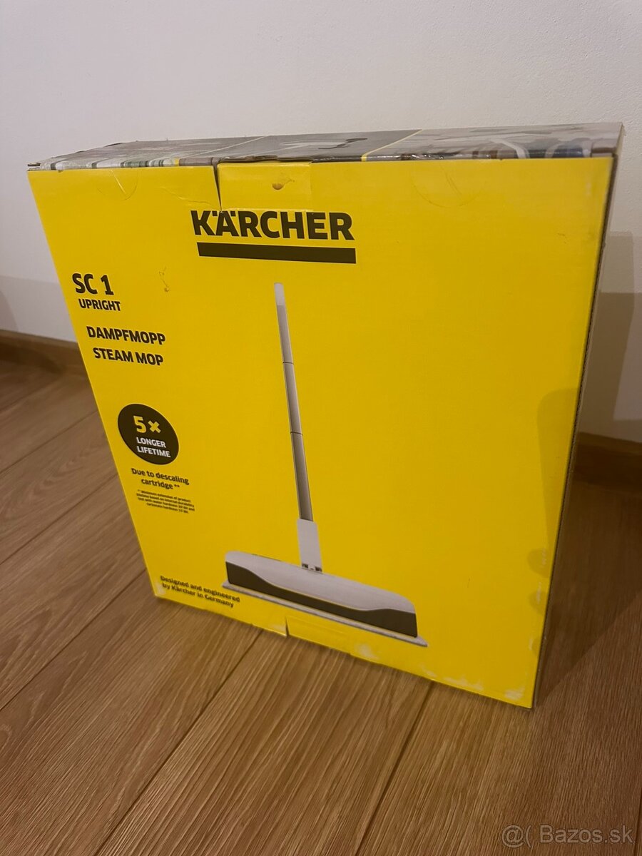 Predám nový, parný mop Kärcher