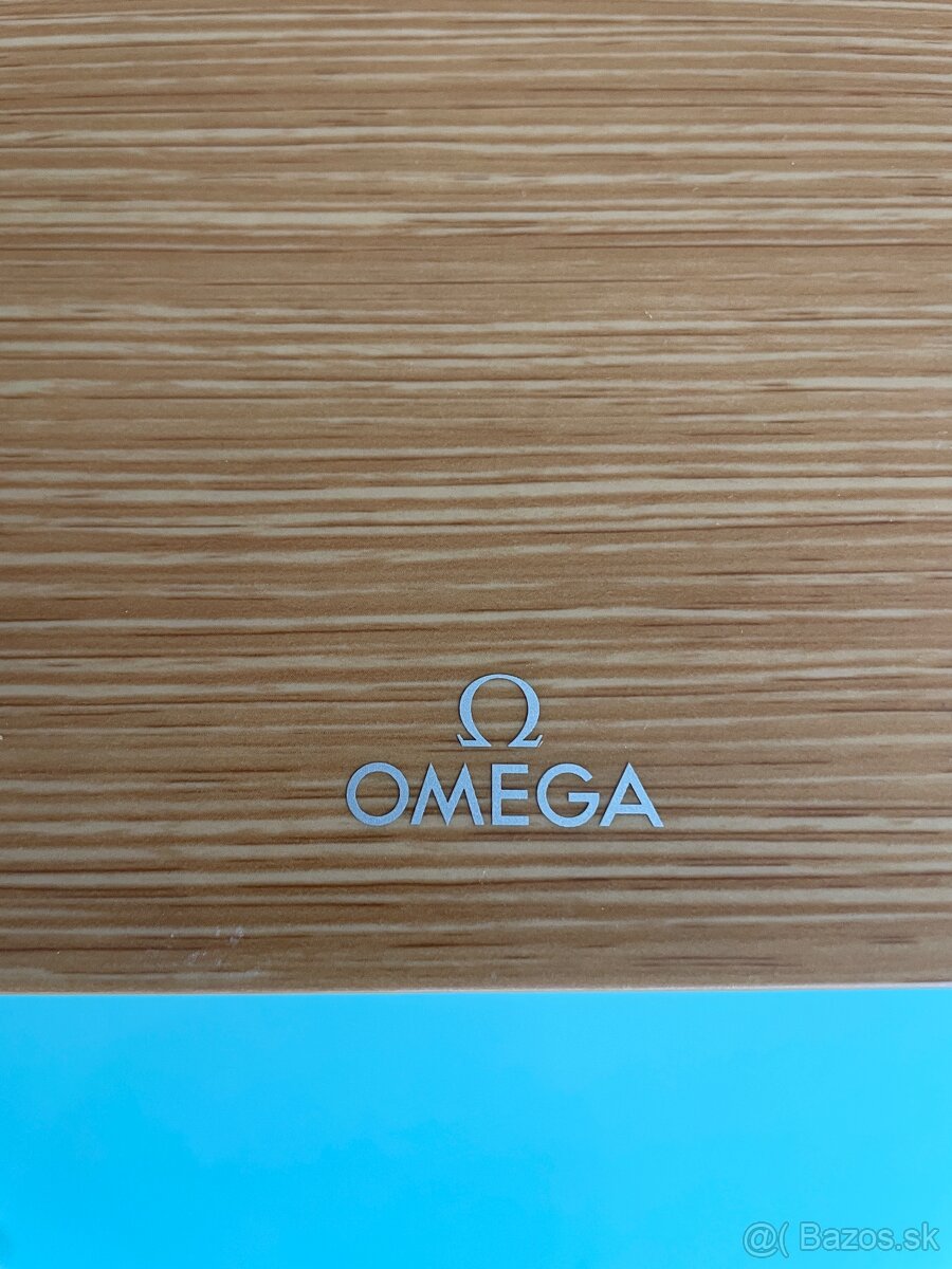 Hodinky drevená krabička Omega
