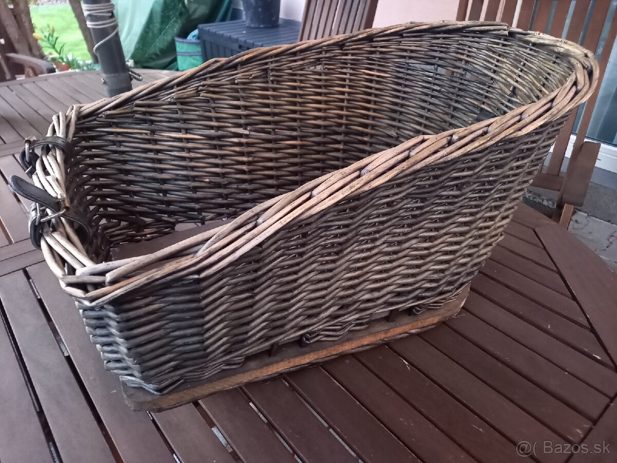 Košík na bicykel pre psa