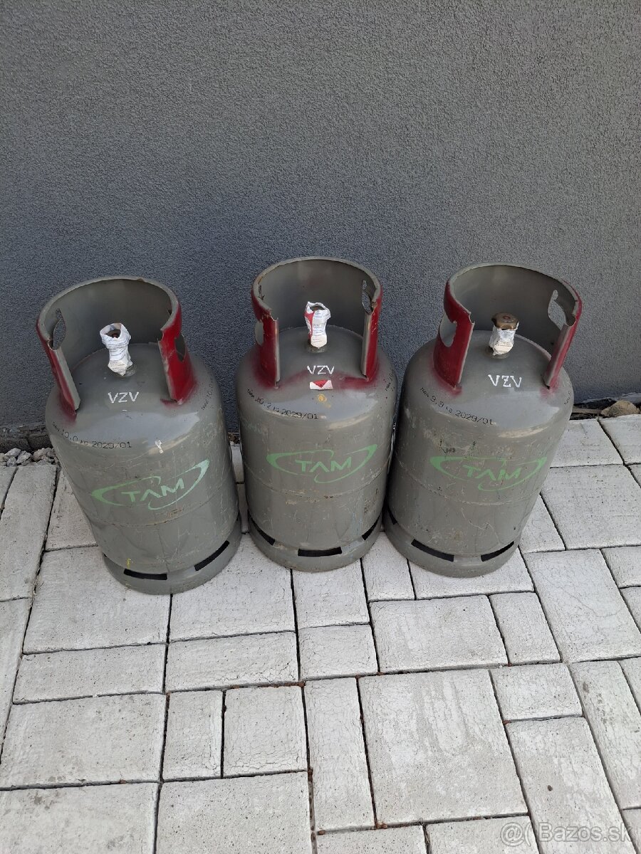 10 kg VZV propán bután plné flaše