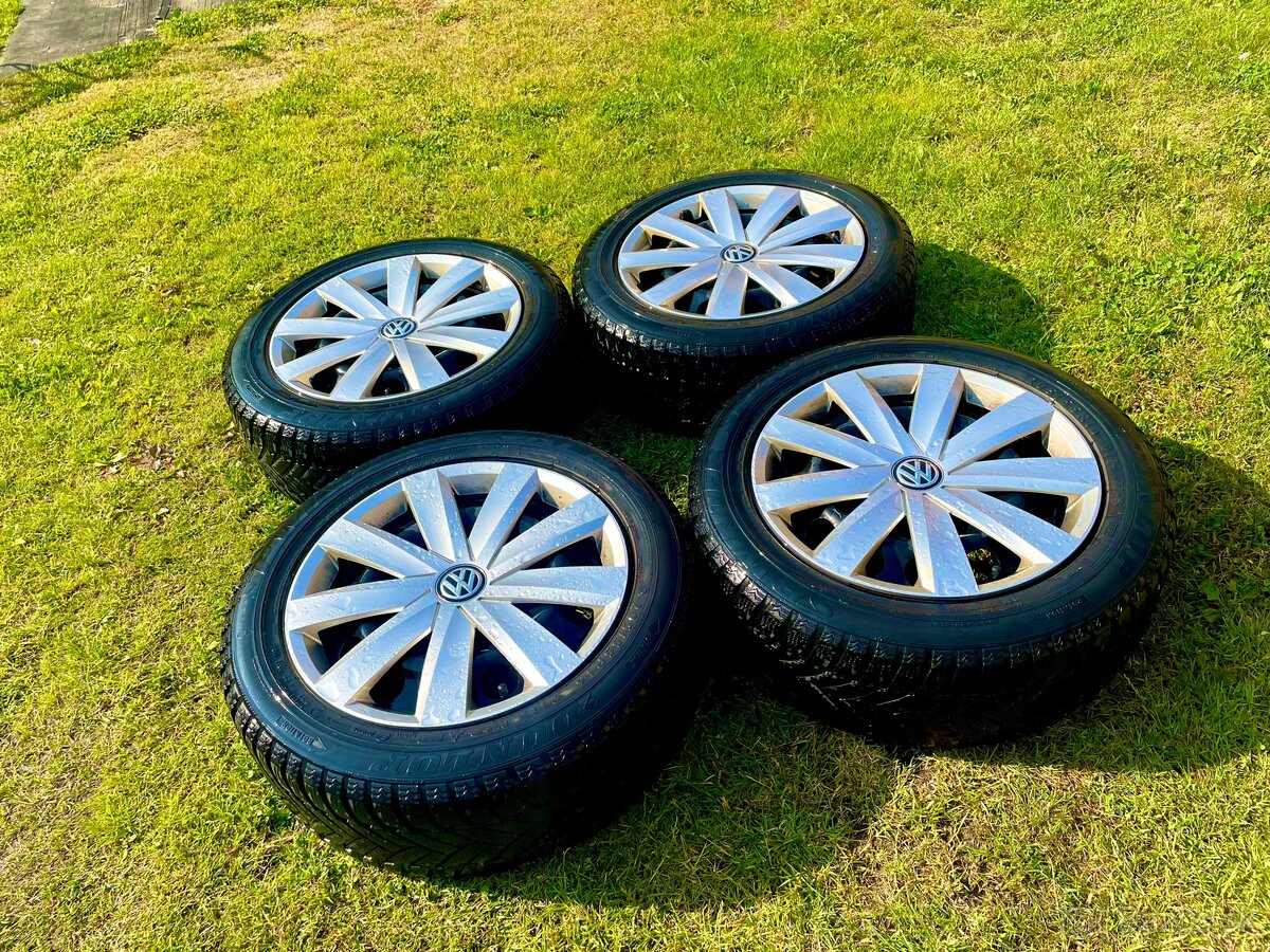 Predám zimné pneumatiky 205/55 R16 91H M+S