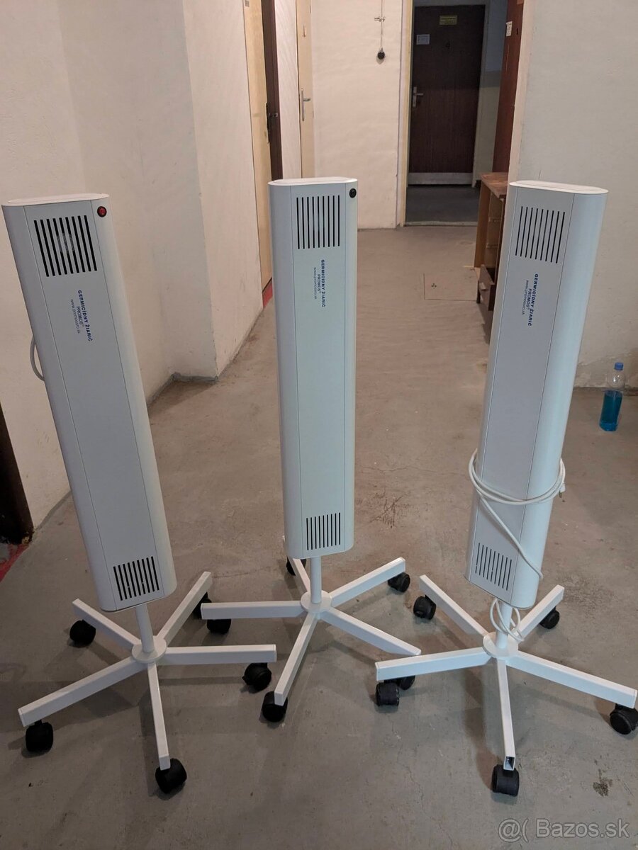 Mobilné germicídne žiariče