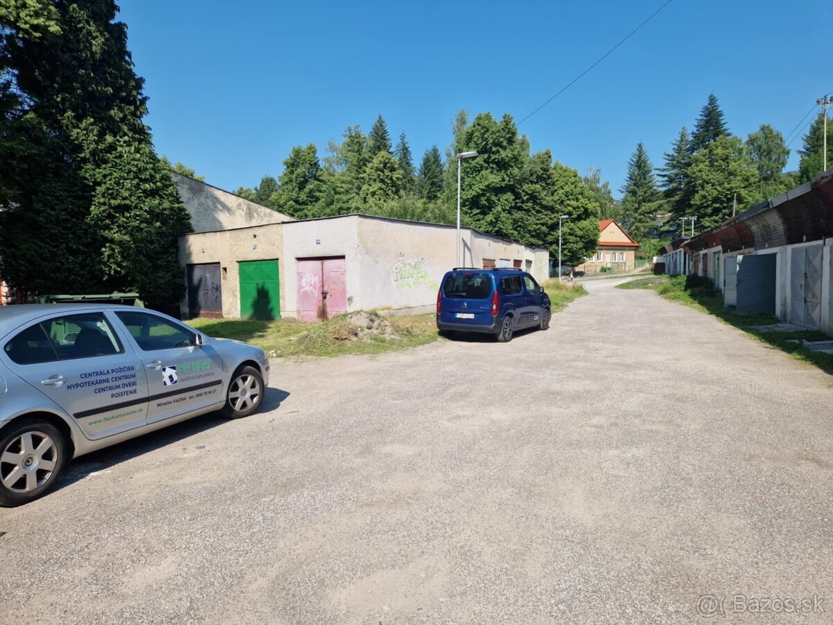 Na predaj garáž Handlová ulica Ferka Nádaždyho