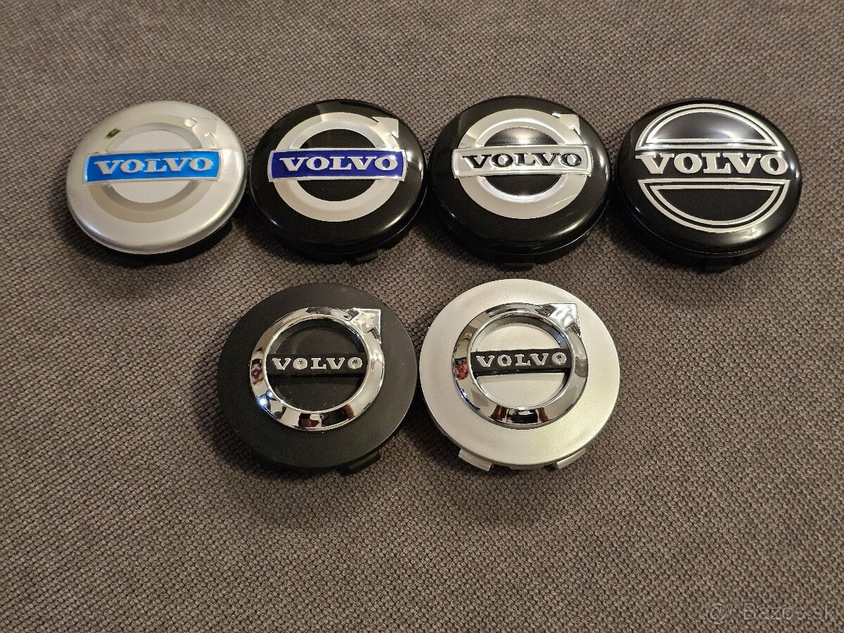 Volvo stredové krytky kolies