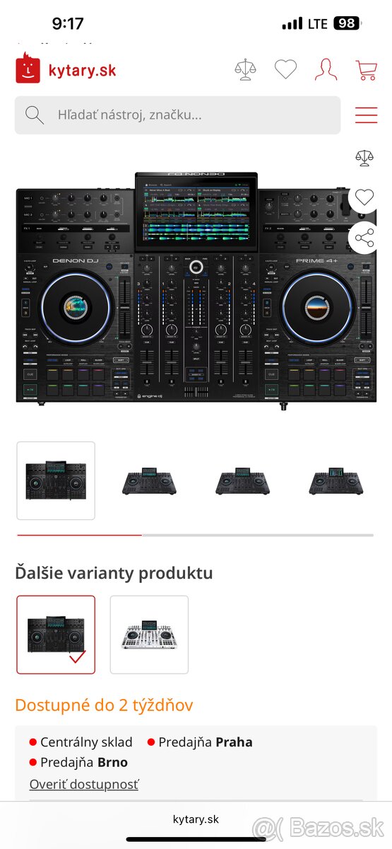 Denon prime 4+