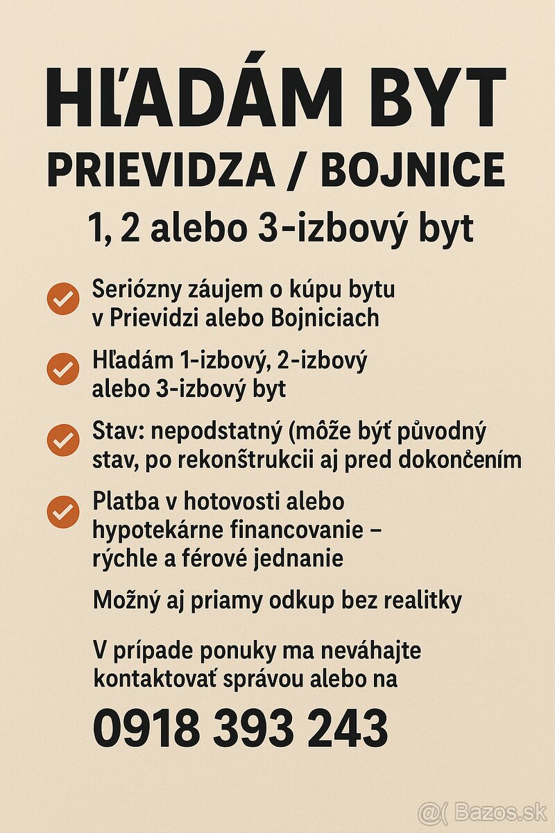 PRIEVIDZA / BOJNICE