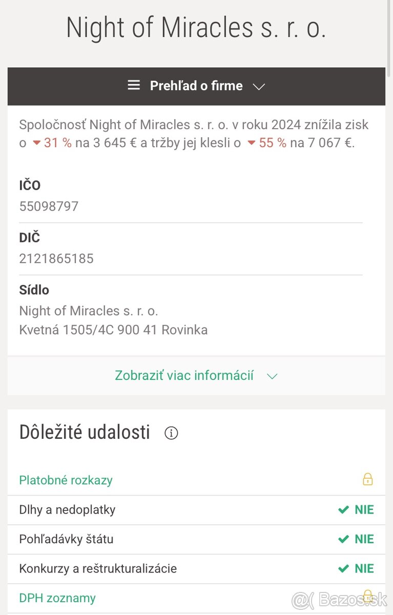 Predáme/postúpime firmu s.r.o.