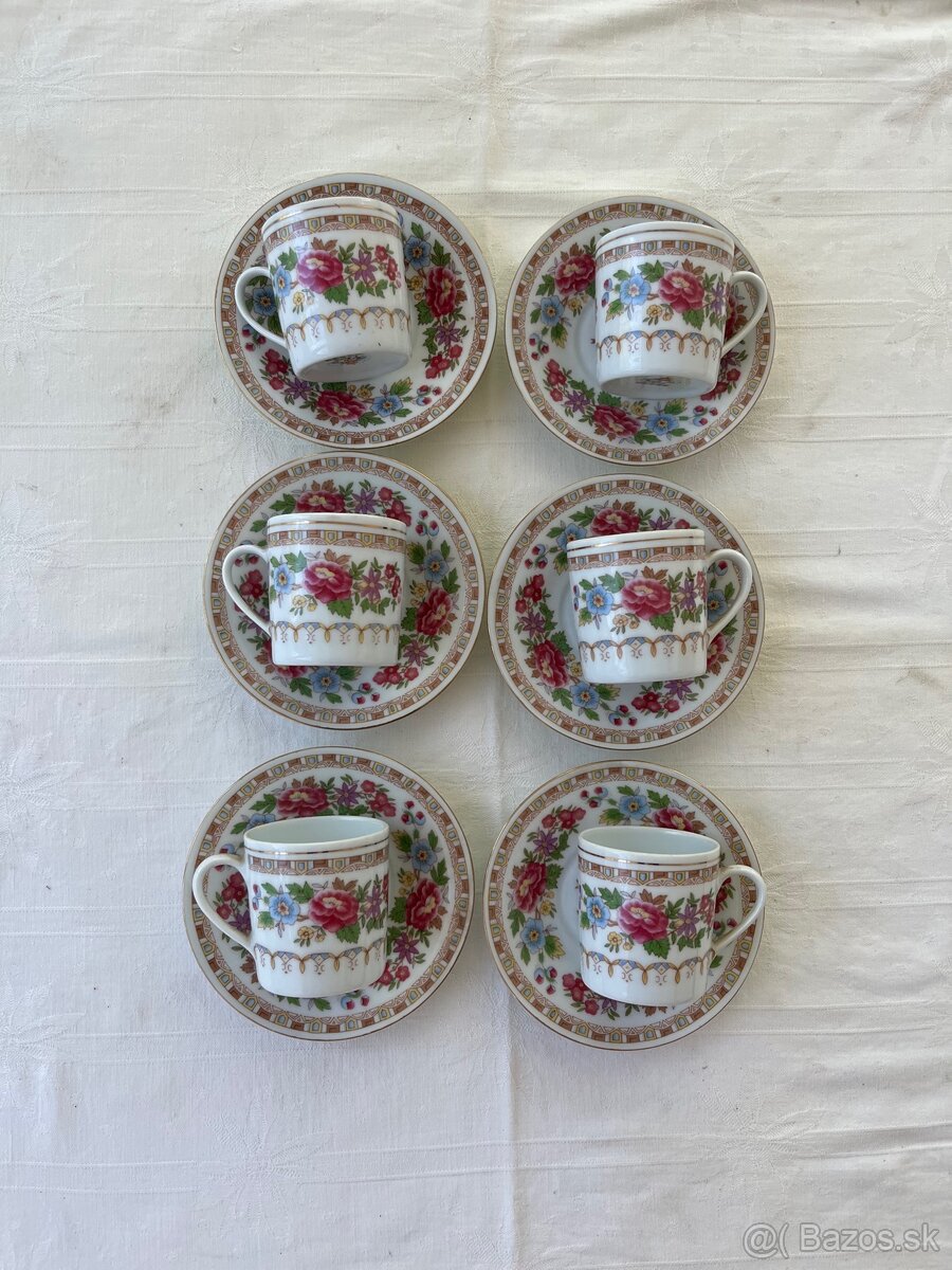 Porcelánove mokka šalky