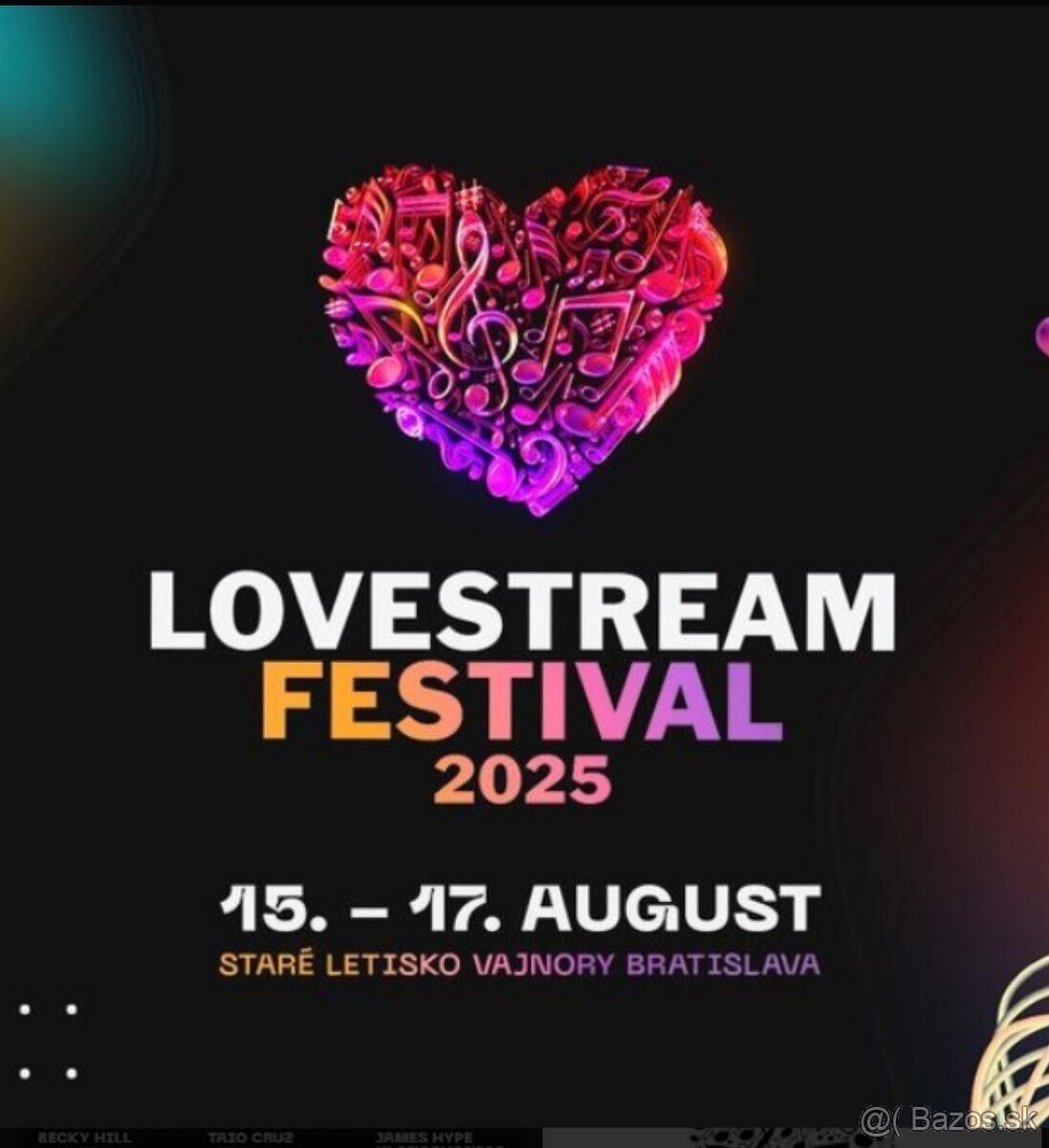 Lovestream 2025 (3-dňová vstupenka)