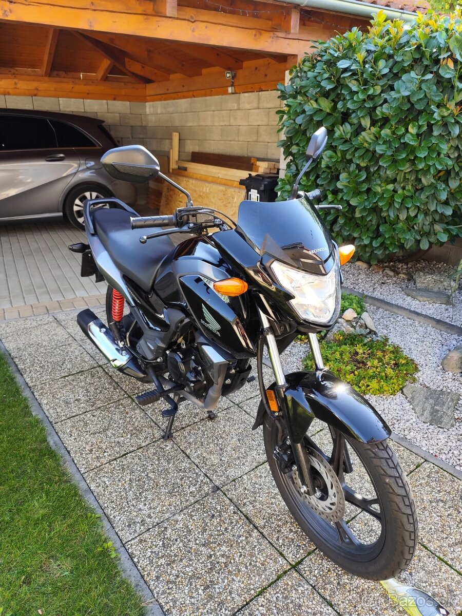 Honda cb125f - čierna