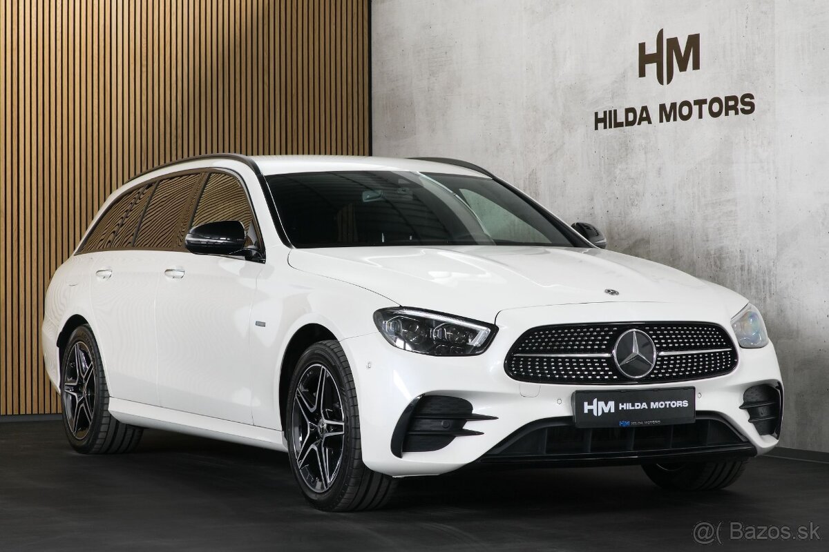 Mercedes-Benz E 300 de 4Matic 225kW AMG Tažné Burmester 2021