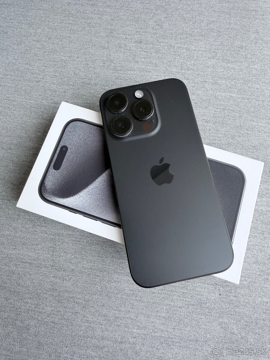 Top stav prvý majitel Apple Iphone 15 PRO 256GB
