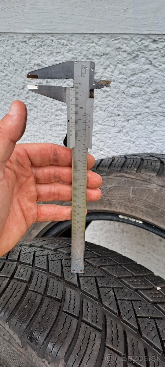 2xZimne pneumatiky 205/55 R17 95V Vredestein Wintrac Pro
