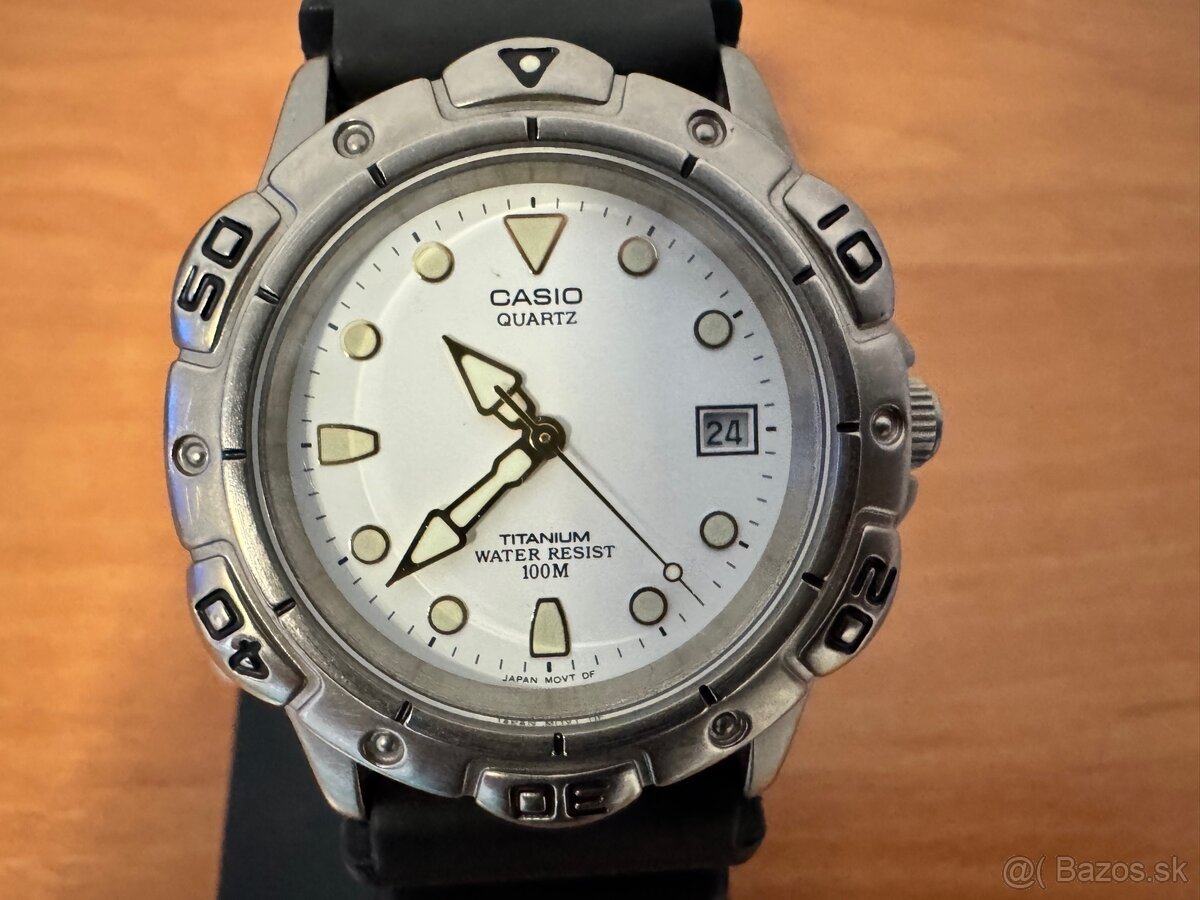 CASIO MTD-1005D-7AV Titanium
