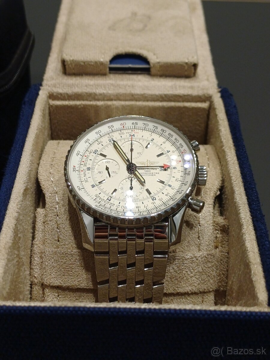 Breitling Navitimer Chrono GMT46 luxusné automatické hodinky